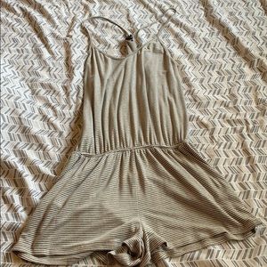 Stripped romper